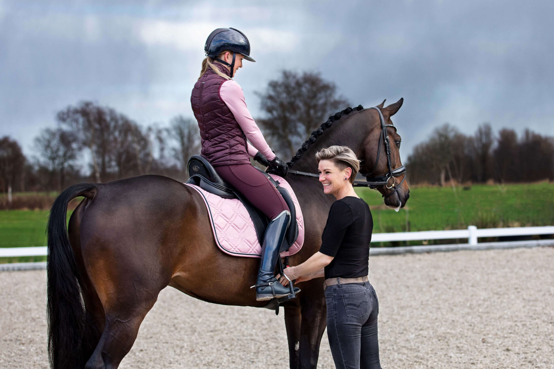 saddle-coach Jolanda van der Leeden saddlecoach