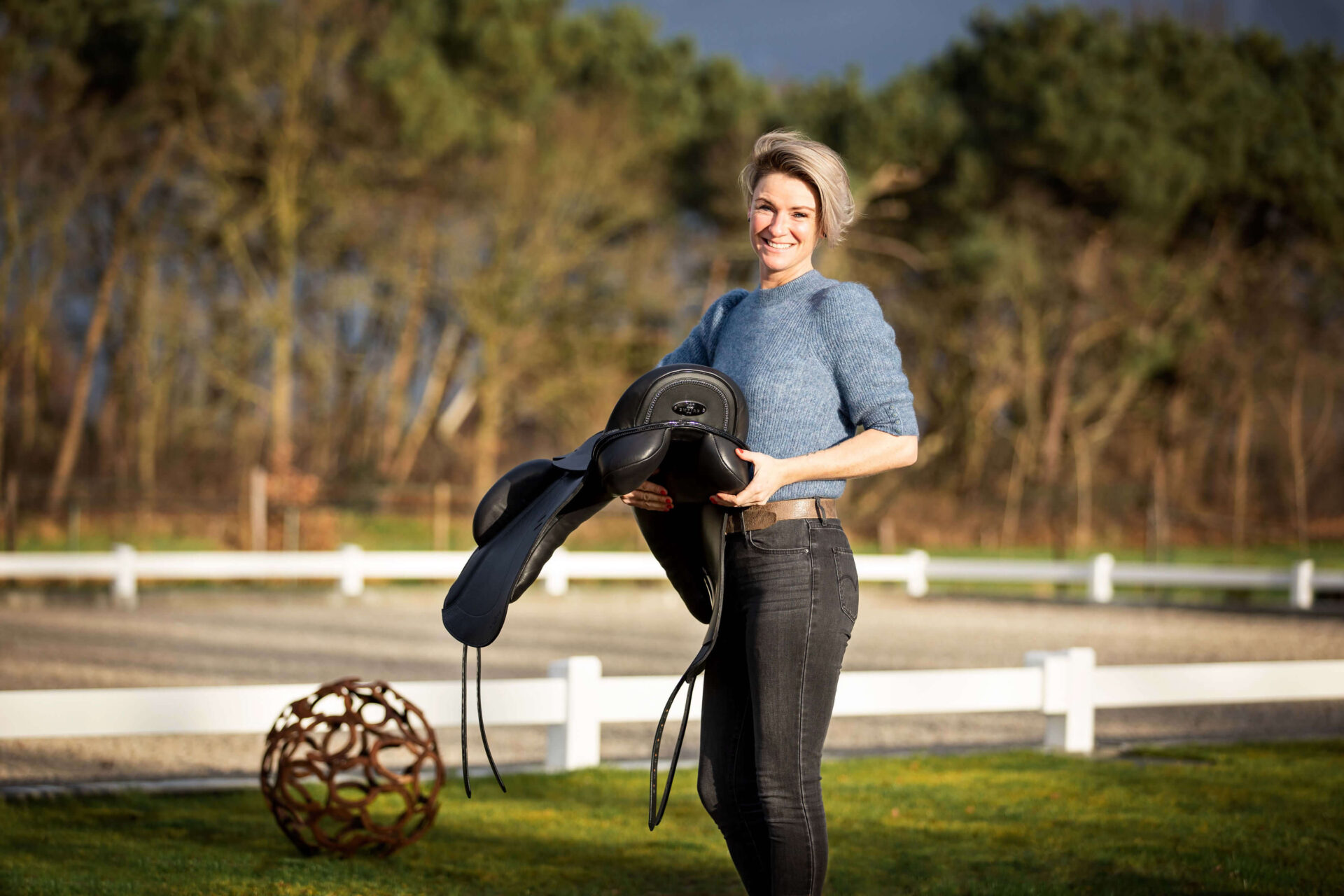 saddle-coach Jolanda van der Leeden saddlecoach